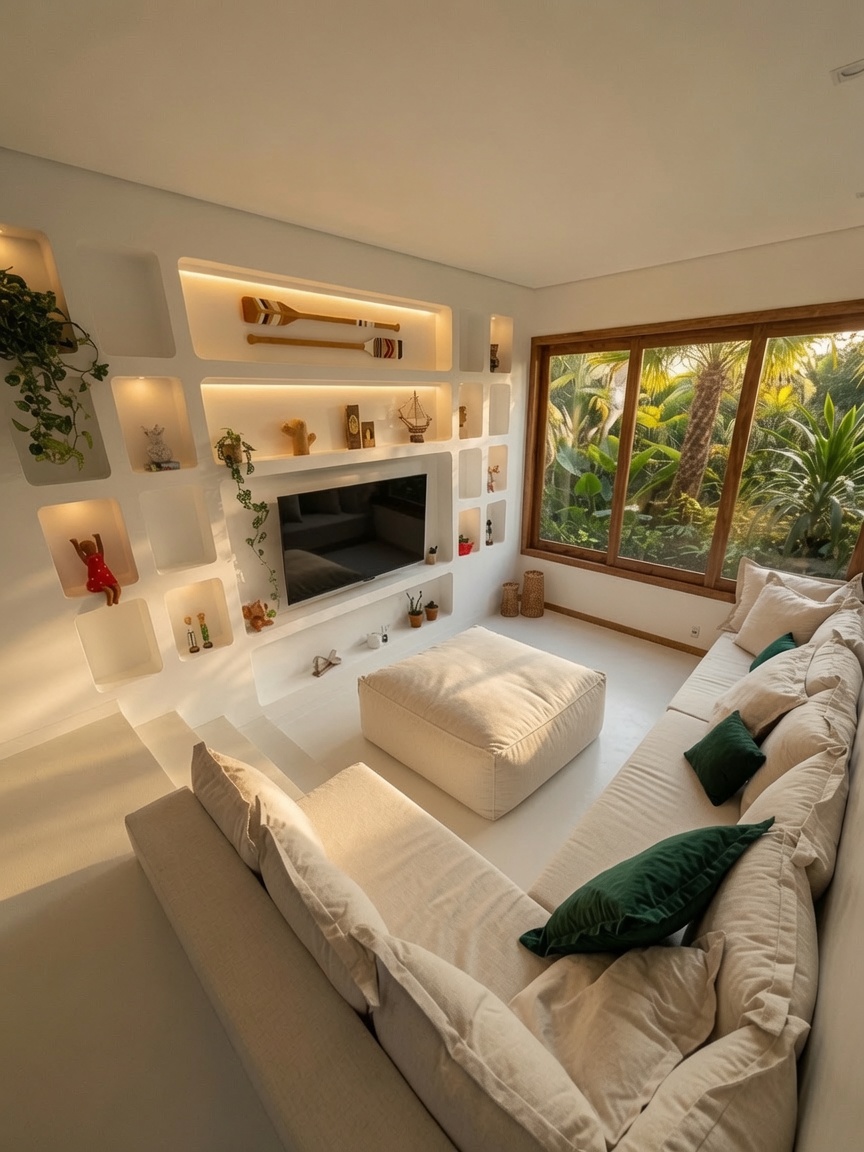 Sala de estar da Casa LoVento
